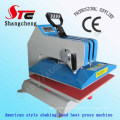 American Shaking Kopf Transferpresse Maschine 38 * 38 cm Digital Swing Weg Transfer Maschine Manuelle T-Shirt Presse Druckmaschine Stc-SD03